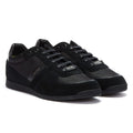 BOSS Glaze Mix Low Mens Black Trainers