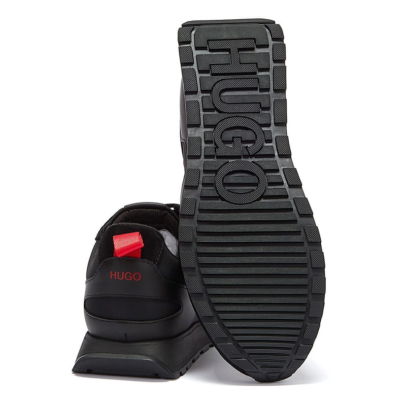 HUGO Icelin Runn Mens Black / Red Trainers