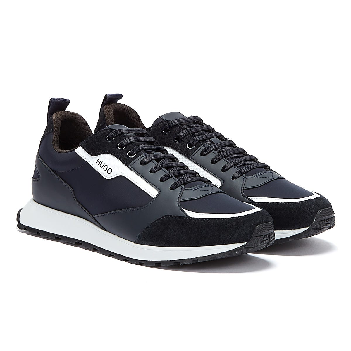 HUGO Icelin Runn Mens Navy / White Trainers