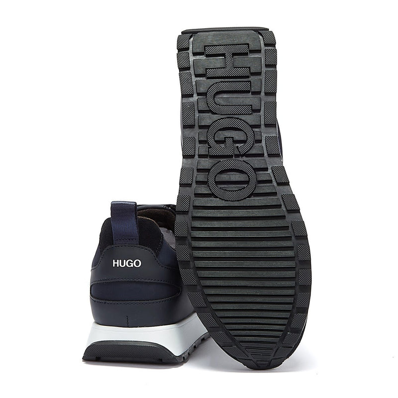HUGO Icelin Runn Mens Navy / White Trainers