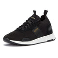 BOSS Titanium Runn Mens Black / Gold Trainers