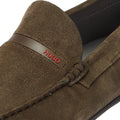 HUGO Dandy Moccassin Mens Khaki Shoes