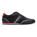 Hugo Boss Lighter Low Mens Black / Red Trainers