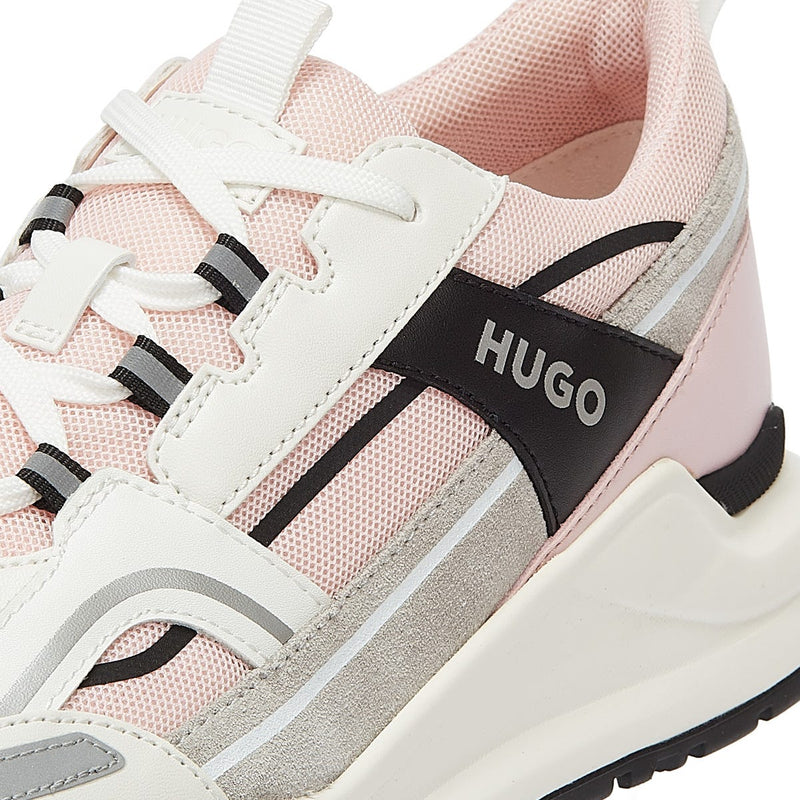 HUGO Joyce Runn Thln Womens Light / Pastel Pink Trainers