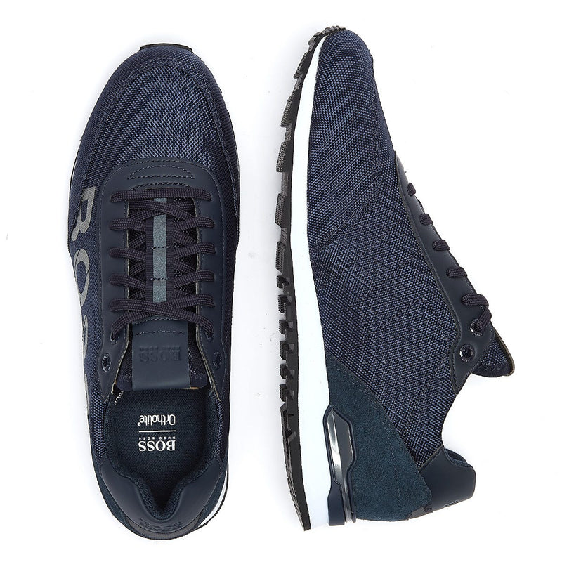 BOSS Parkour Runn Mens Dark Blue Trainers