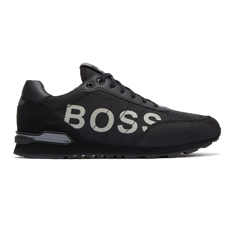BOSS Parkour Runn Mens Black / Black Trainers
