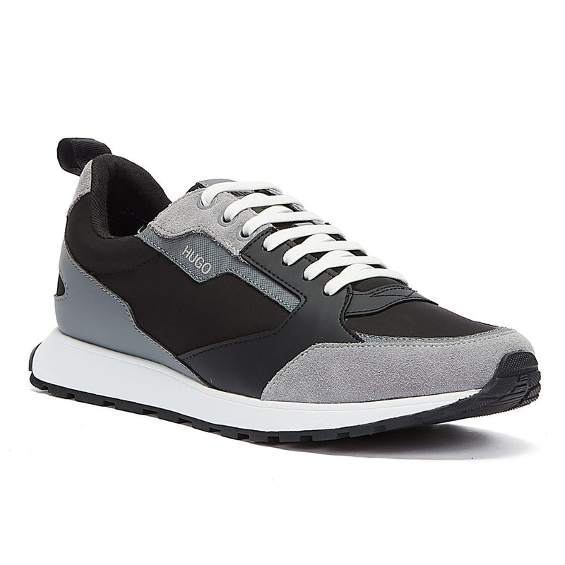HUGO Icelin Runn Mens Black / Grey Trainers