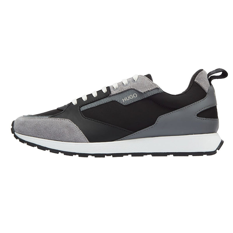 HUGO Icelin Runn Mens Black / Grey Trainers