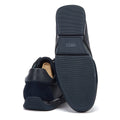 BOSS Saturn Low Mix Mens Dark Blue Trainers