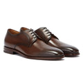 BOSS Lisbon Derby Mens Medium Brown Shoes