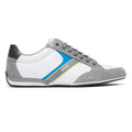 BOSS Saturn Low Mix Mens Open Grey Trainers