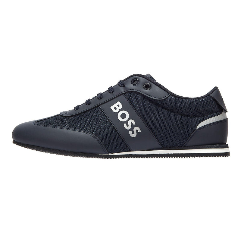 BOSS Rusham Mix Mens Dark Blue Trainers