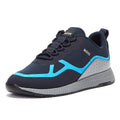 BOSS Titanium Runn Lyme Mens Open Blue Trainers