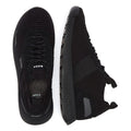 BOSS Titanium Runn Knit Mens Black Trainers