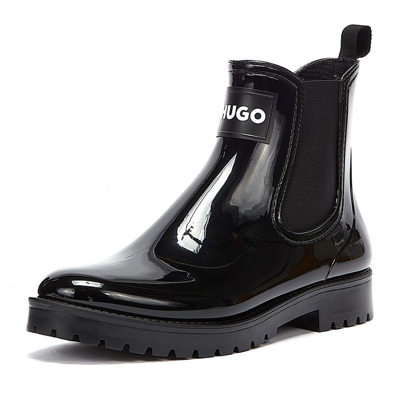 HUGO Tabita Womens Black Rain Boots