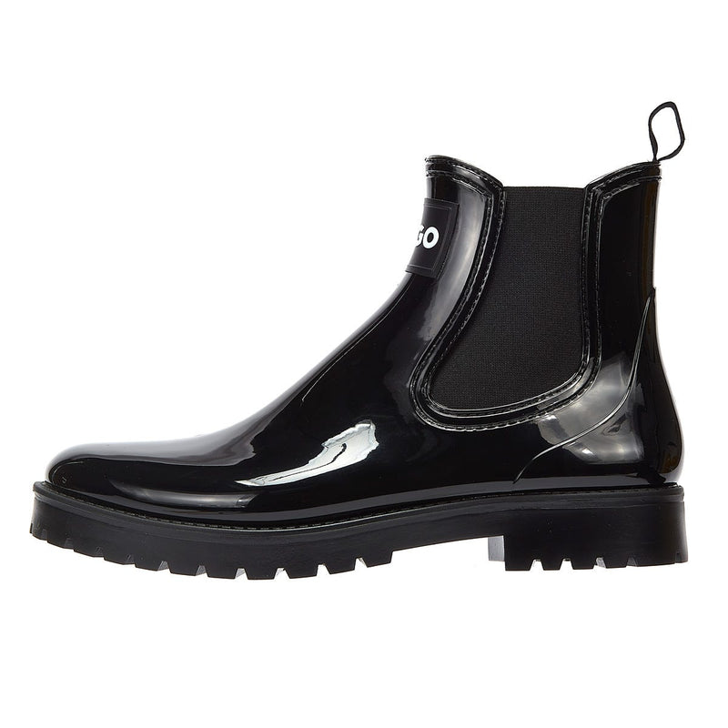 HUGO Tabita Womens Black Rain Boots