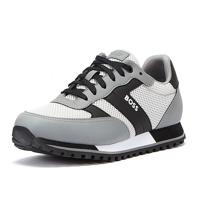 BOSS Parkour L Runn Mxmt Mens Open Grey Trainers