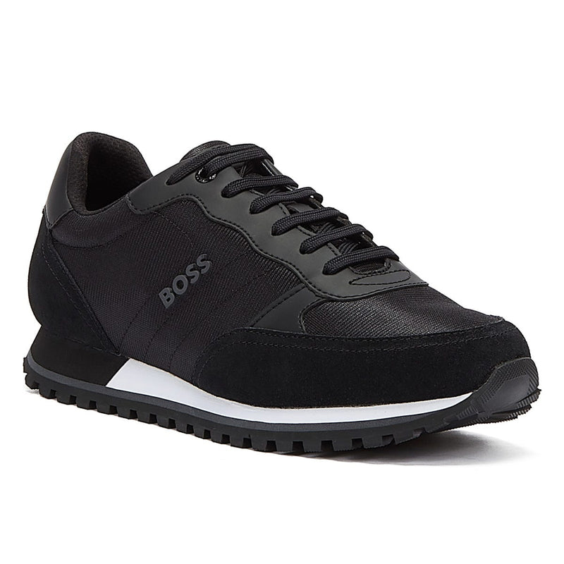 BOSS Parkour Runn Mens Black Trainers
