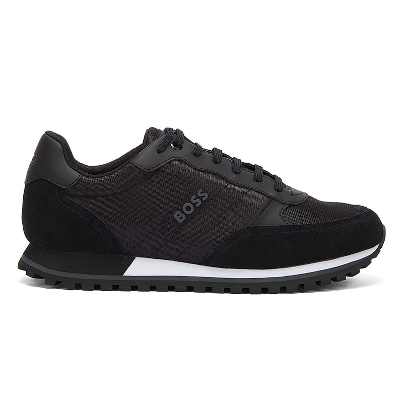 BOSS Parkour Runn Mens Black Trainers