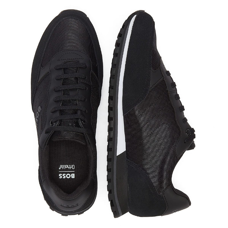 BOSS Parkour Runn Mens Black Trainers
