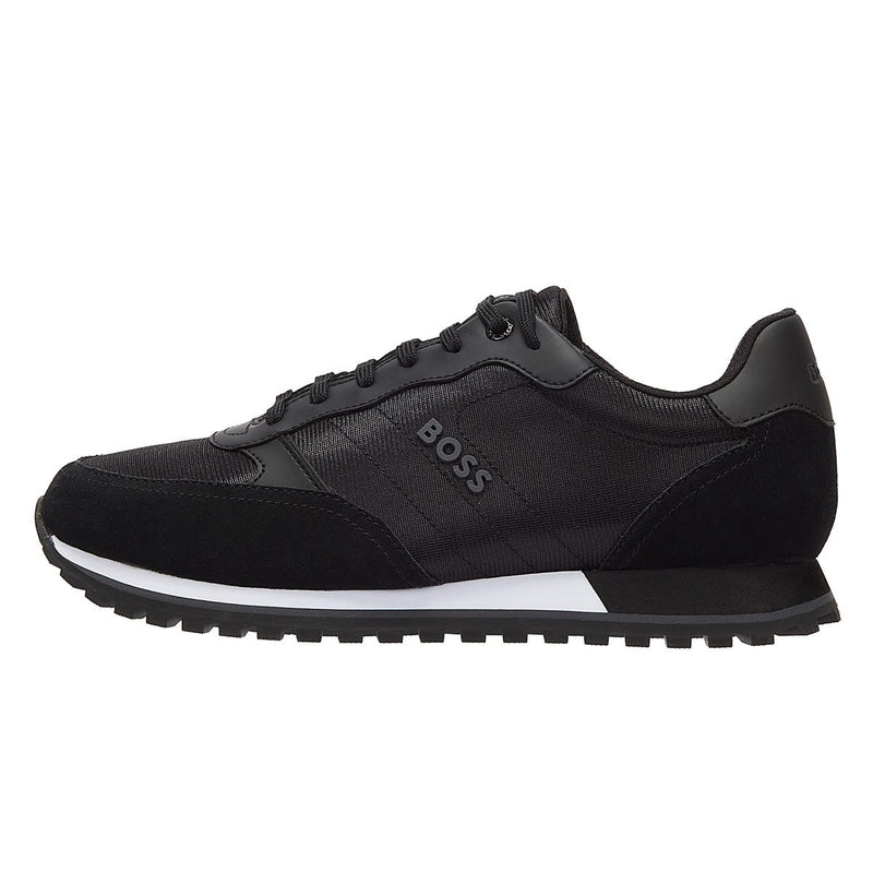 BOSS Parkour Runn Mens Black Trainers