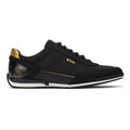BOSS Saturn Low Flny Mens Black Trainers