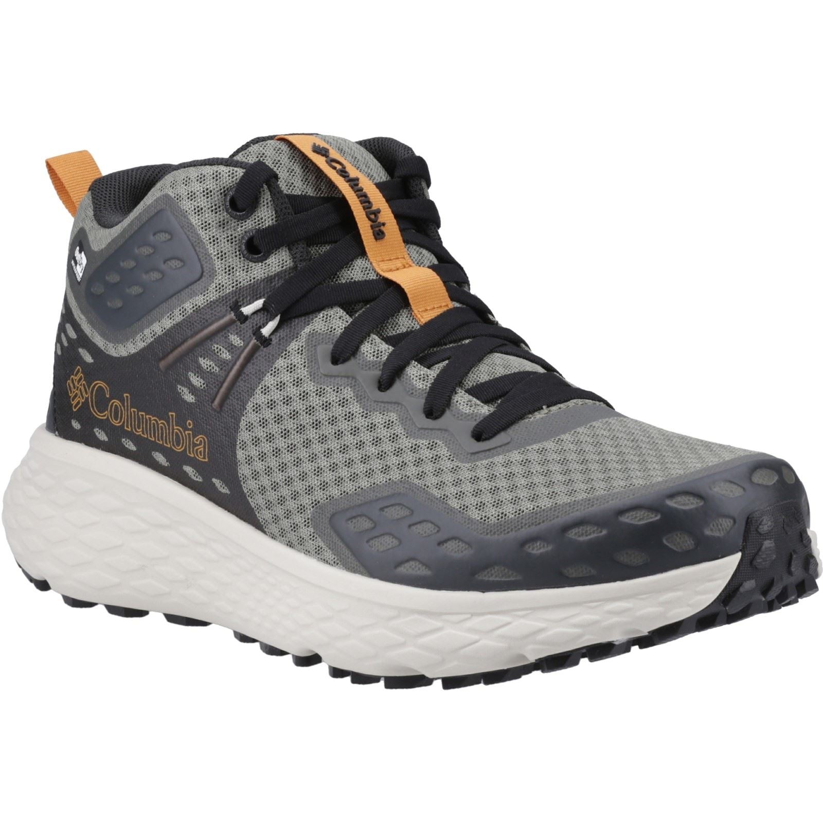 Columbia Konos TRS Outdry Mid Bottes De Randonnée En Polyester Pour Hommes Vert Pierre/Canyon Soleil