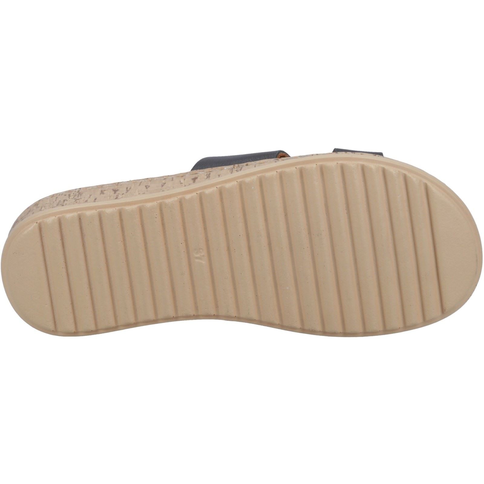 Hush Puppies Eloise Sandales Noires Pour Femmes En Cuir