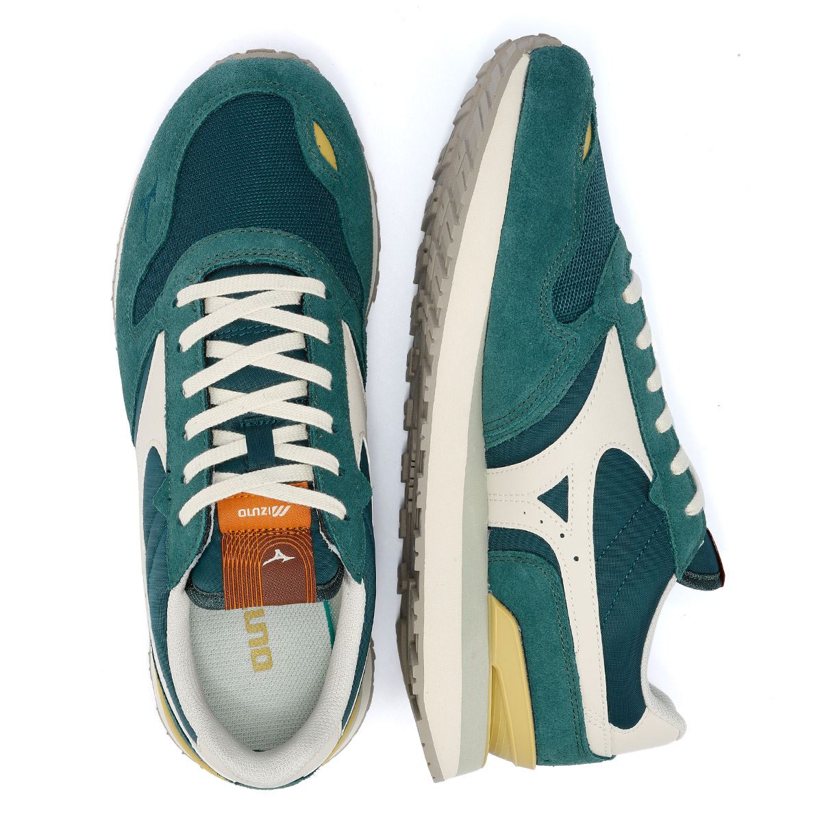 Mizuno RB87 Baskets En Daim Vert