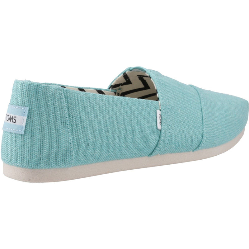TOMS Alpargata Classic Espadrilles En Jute Pour Femmes En Bleu Aqua