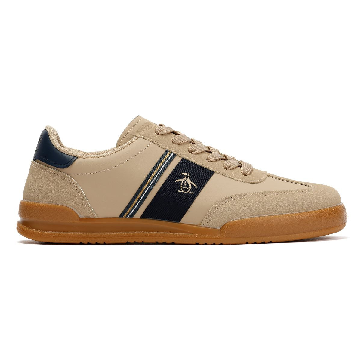 Penguin Gaz Baskets Beiges Pour Hommes