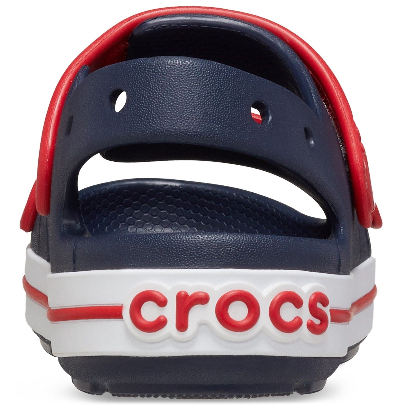 Crocs Crocband Play Sandales En Thermoplastique Bleu Marine/rouge Varsity