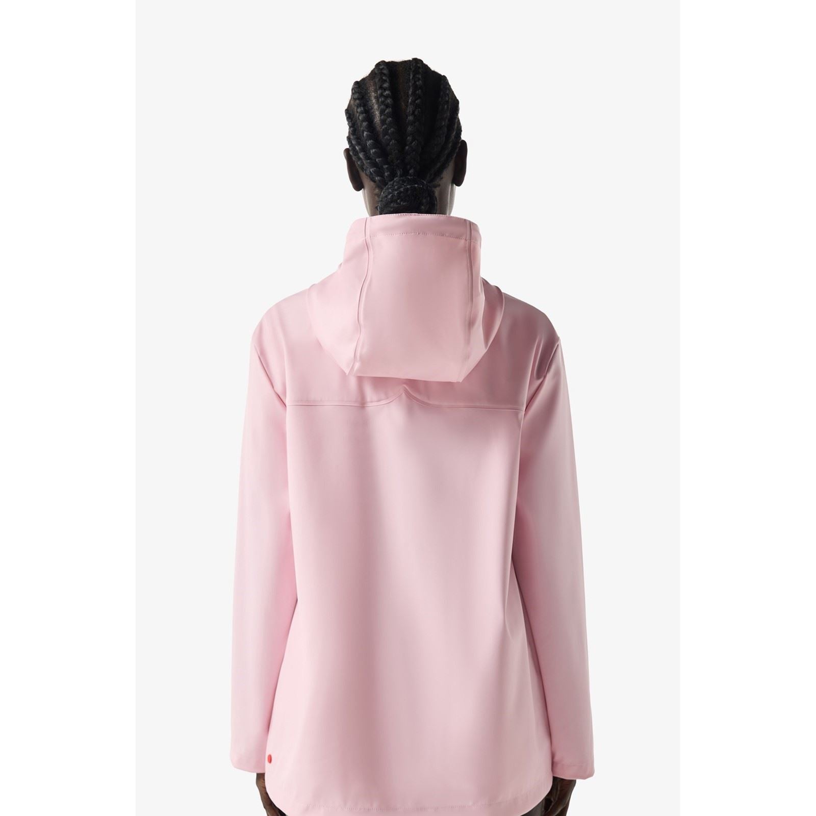 Hunter Izzy Hooded Veste De Pluie Rose Pour Femmes