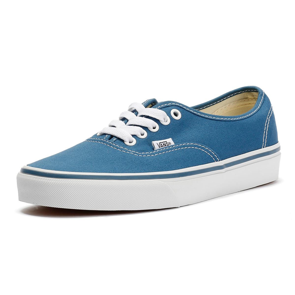 Vans Authentic Baskets Bleues En Toile