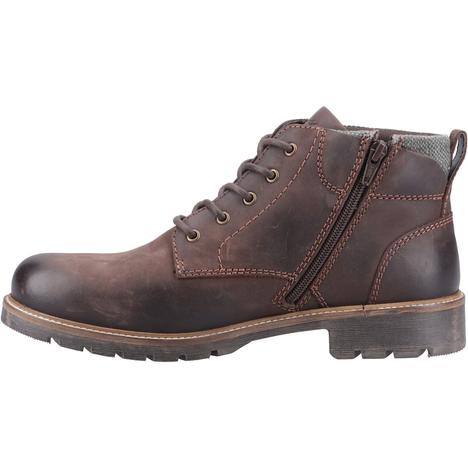 Cotswold Moreton Bottes De Cheville Pour Homme En Cuir Marron