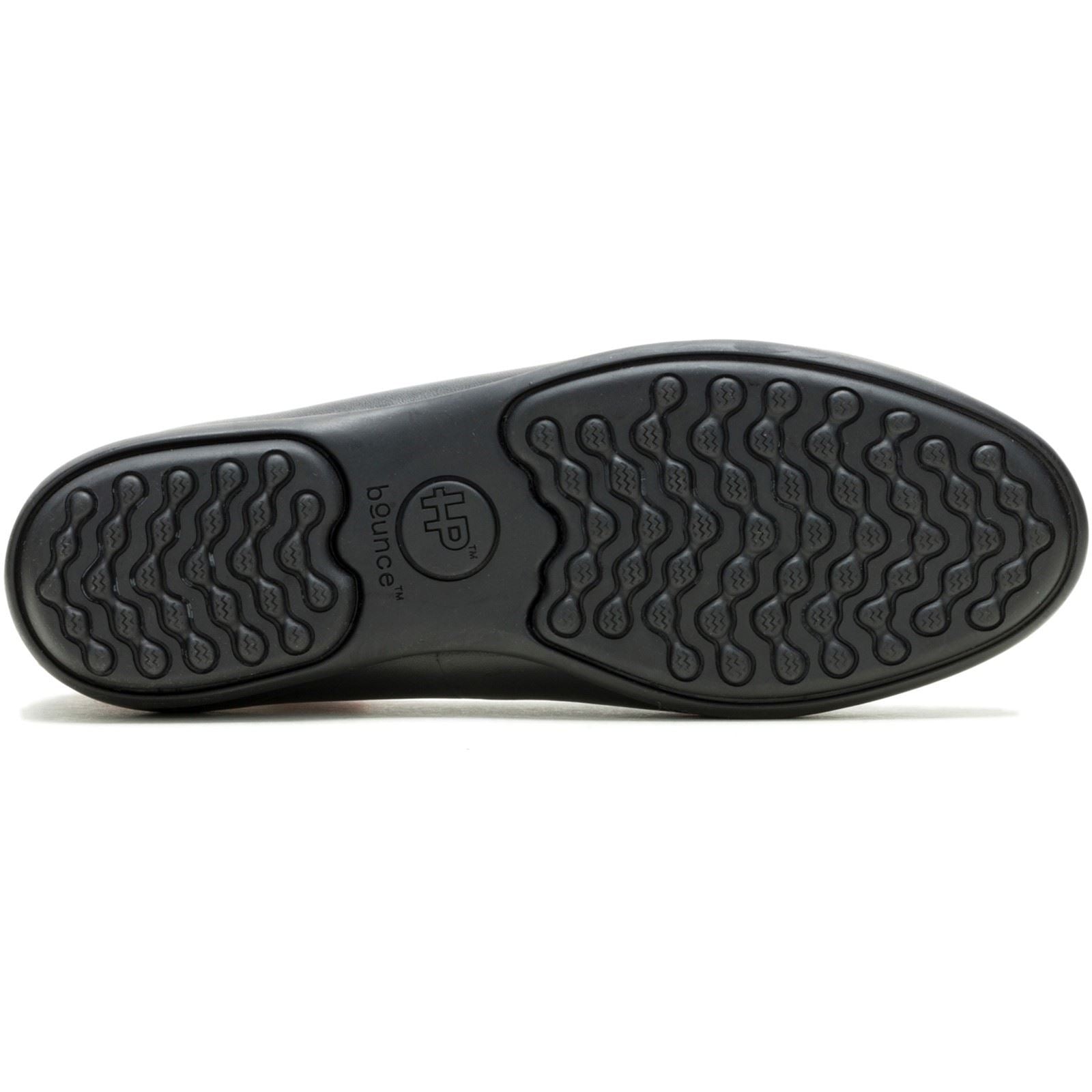 Hush Puppies Alice Flat Ballerines Noires En Cuir Pour Femmes