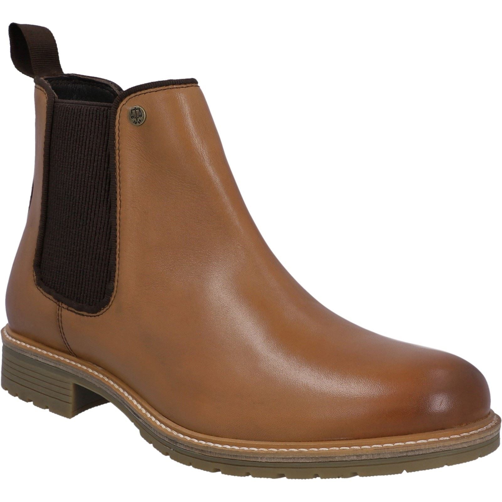 Hunter Munro Dealer Boot Bottes De Wellington En Cuir Pour Hommes Couleur Biscuit