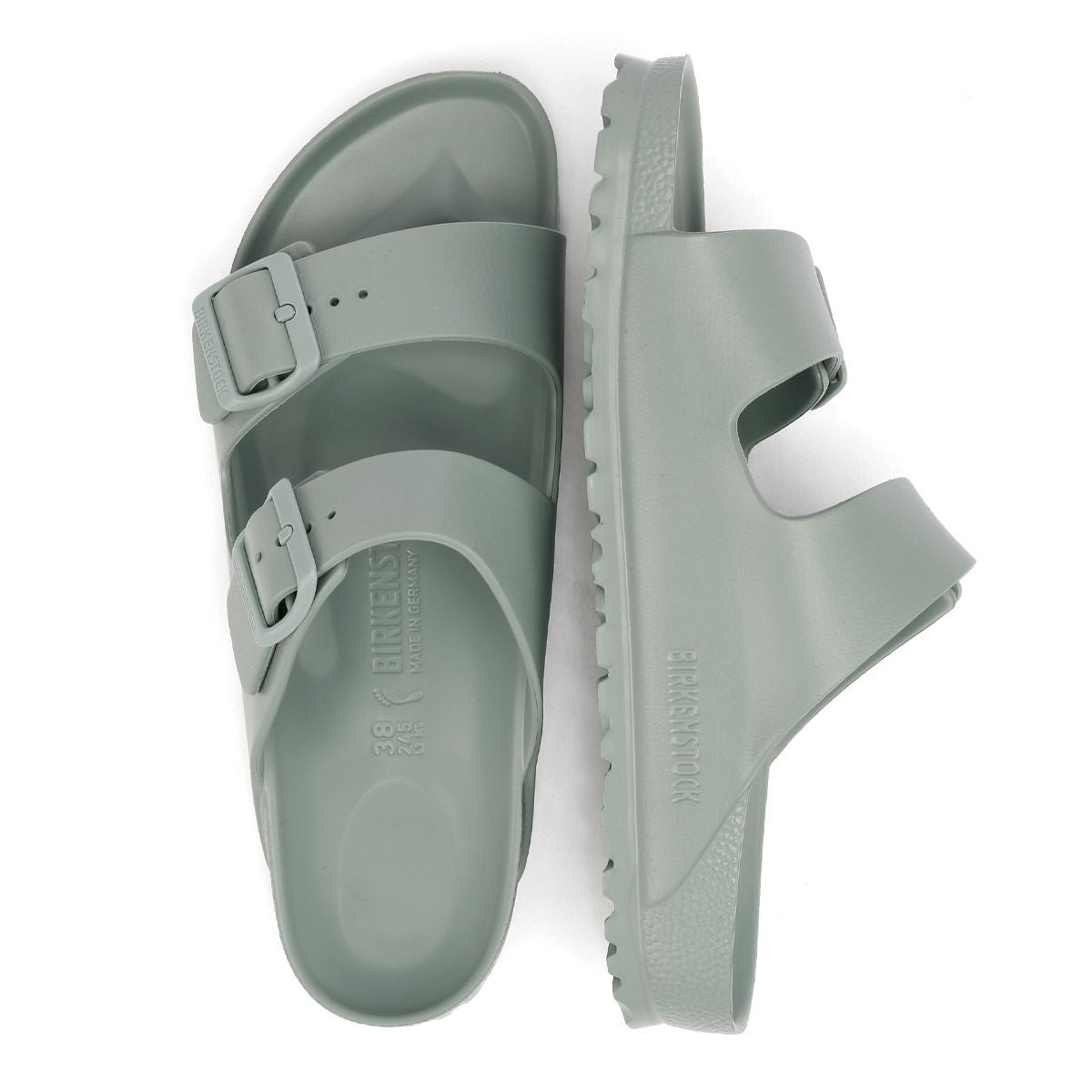 Birkenstock Arizona EVA Sandales Vertes Pour Femmes