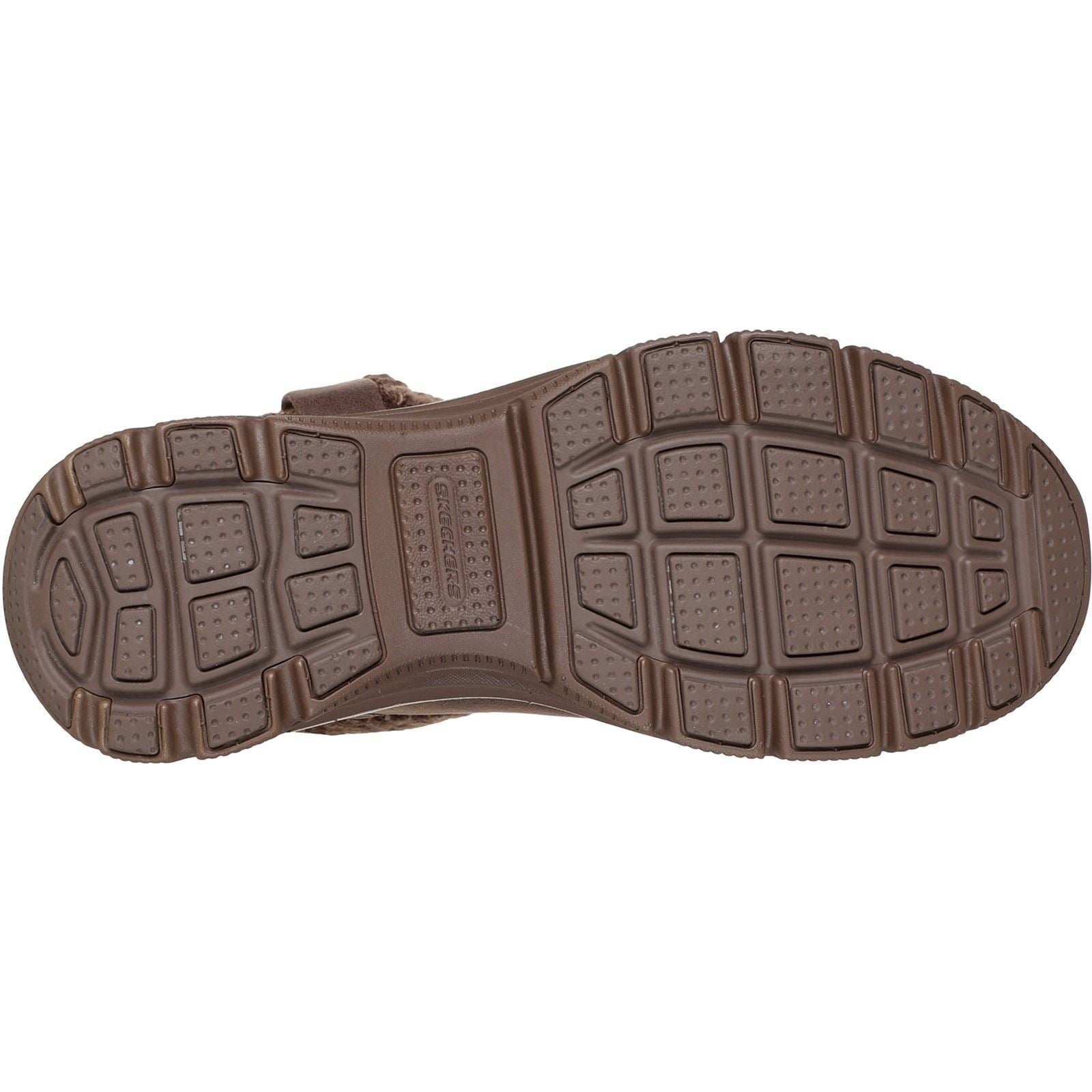 Skechers Easy Going Cozy Weather 2 Botte De Cheville D'Hiver En Chocolat Pour Femmes En Textile