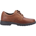 Hush Puppies Outlaw II Chaussures En Cuir Marron À Lacets Pour Homme