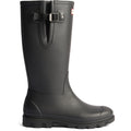 Hunter Field Downpour Bottes En Caoutchouc Noires Pour Femmes