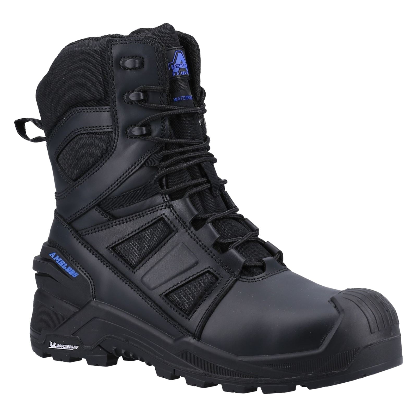 Amblers Safety  Bottes De Sécurité En Cuir Noir 981C
