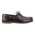 Sperry Authentic 2 Eye Chaussures Bateau Pour Hommes En Cuir Couleur Amaretto