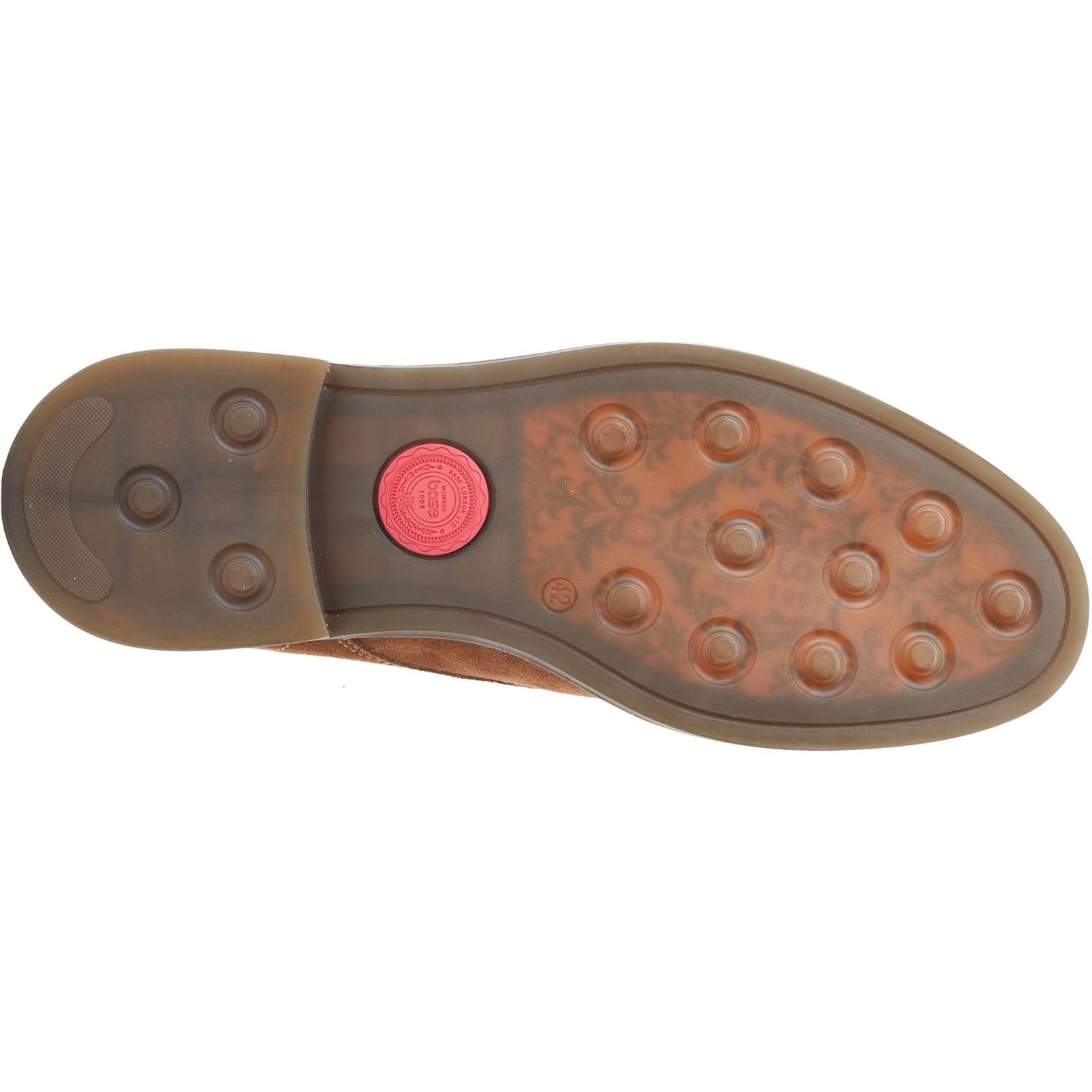Base London Knebworth Bottes En Cuir Pour Hommes Couleur Gingembre