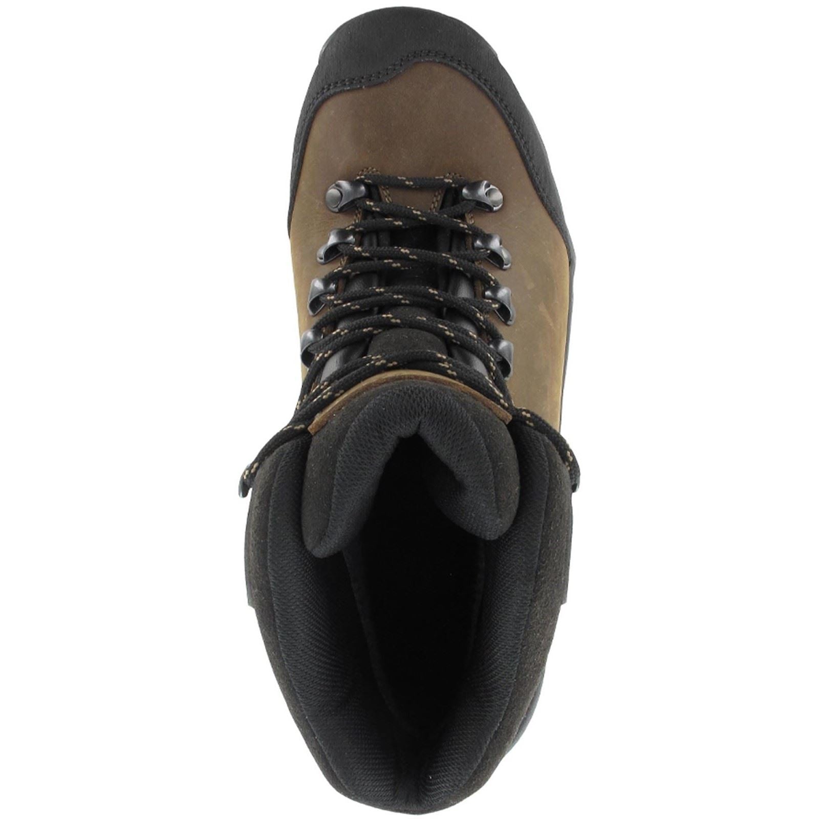 Hi-Tec Altitude Pro RGS Chaussures De Randonnée En Cuir Pour Hommes Couleur Chocolat Noir