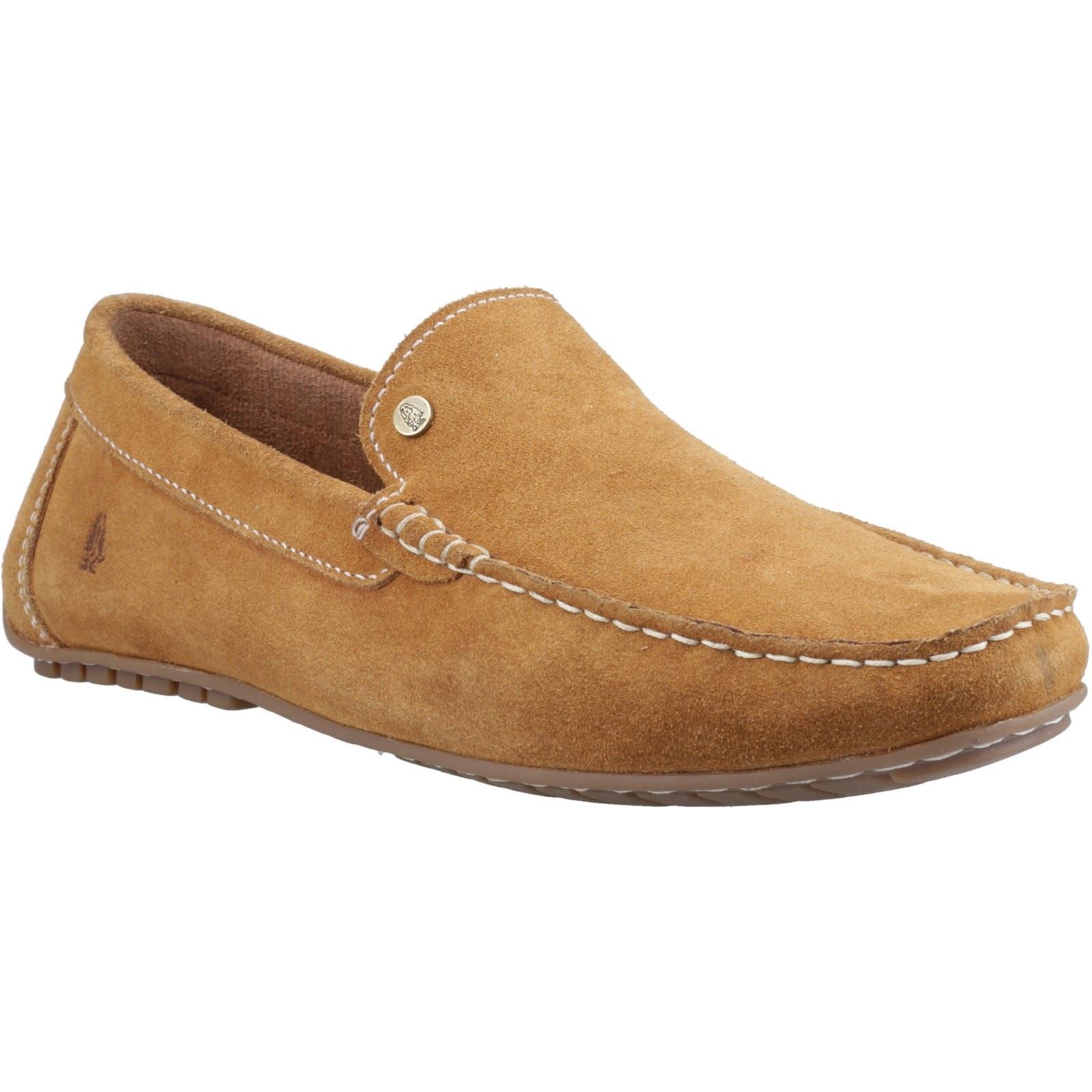 Hush Puppies Ralph Suede Mocassins Pour Hommes En Cuir Couleur Fauve