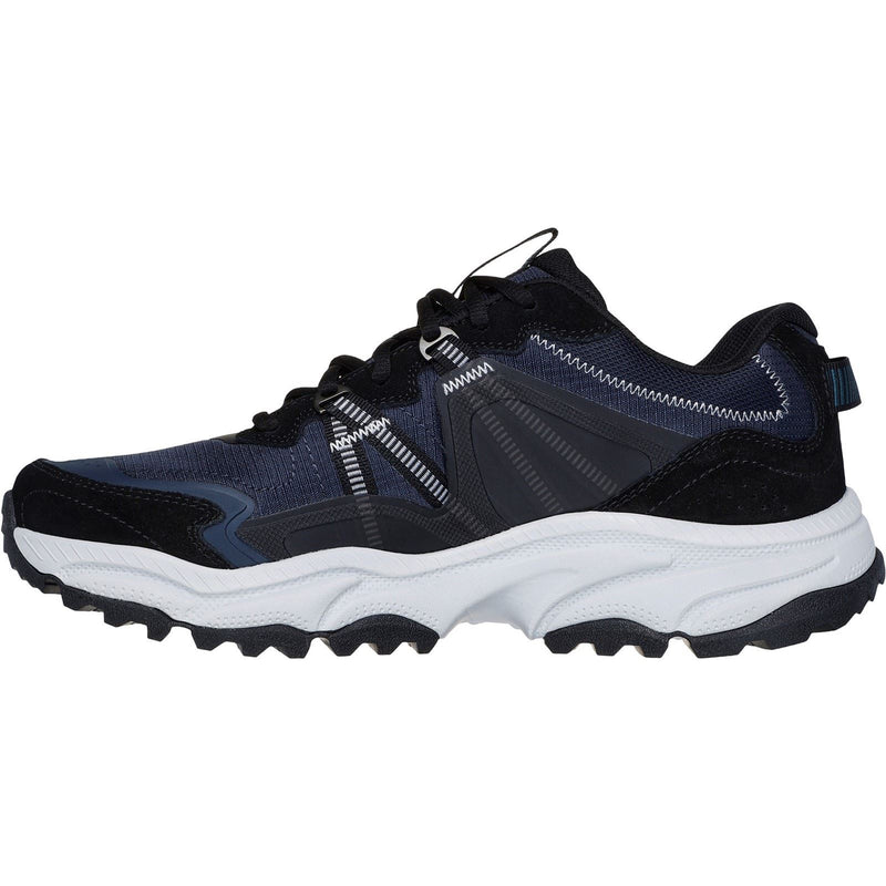Skechers Vigor AT Richwood Chaussures De Randonnée En Cuir Pour Homme, Bleu Marine/Gris