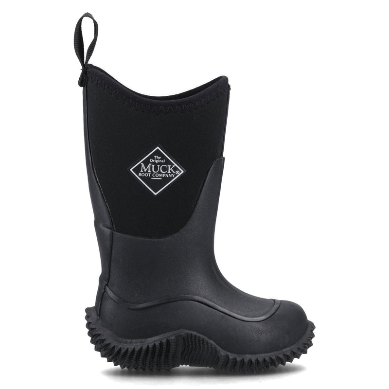 Muck Boots Hale Bottes En Caoutchouc Pour Enfants Unisexes Noires