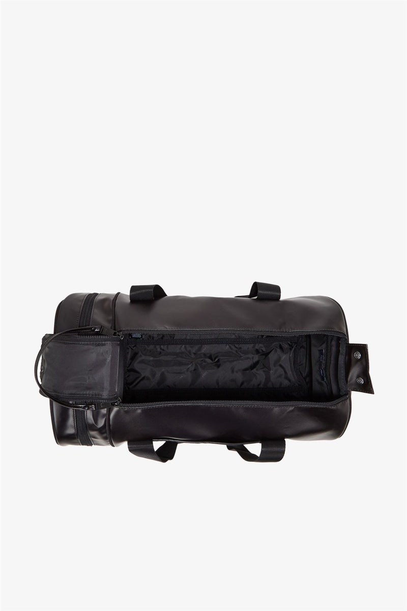 Fred Perry Tonal Classic Barrel Sac Croisé Noir/Or En Polyester
