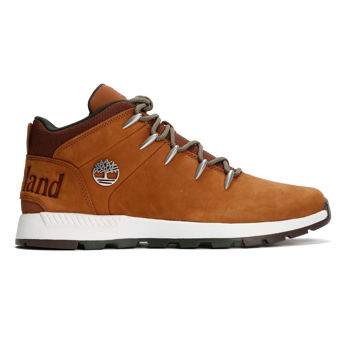 Timberland Sprint Trekker Baskets En Cuir Marron Pour Hommes
